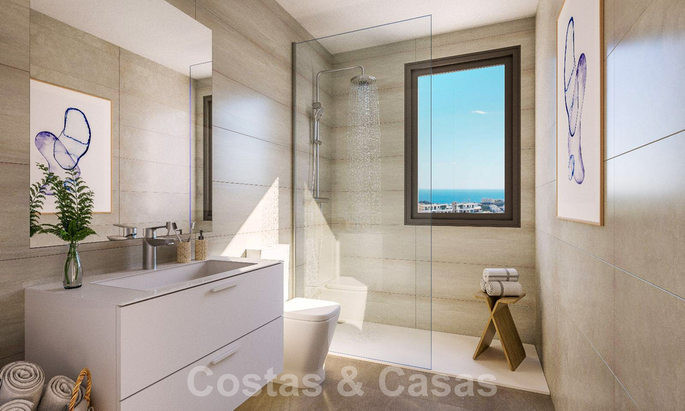Casas nuevas de estilo moderno en venta cerca de todos los servicios en Mijas Costa 52816