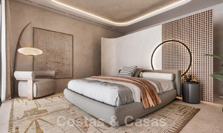 Nuevo proyecto con 5 innovadoras villas de diseño arquitectónico en venta con vistas panorámicas al mar en Cascada de Camoján en Marbella 53083 
