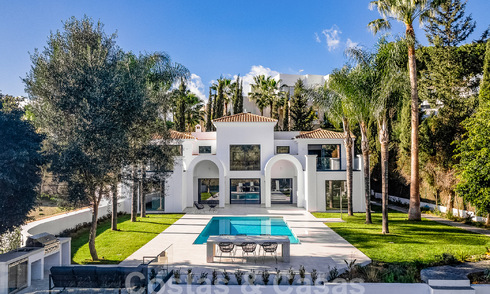 Villa mediterránea de lujo en venta con un toque modernista en Benahavis - Marbella 53116