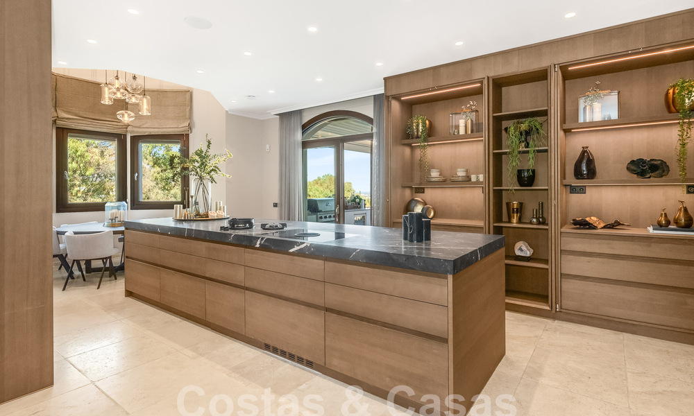 Magnífica villa mediterránea de lujo en venta con vistas panorámicas al mar en La Quinta, Benahavis - Marbella 53131