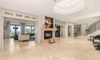 Magnífica villa mediterránea de lujo en venta con vistas panorámicas al mar en La Quinta, Benahavis - Marbella 53133 