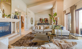 Magnífica villa mediterránea de lujo en venta con vistas panorámicas al mar en La Quinta, Benahavis - Marbella 53149 