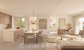 Casas adosadas nuevas y energéticamente eficientes en venta, a un paso de la playa en Elviria al este de Marbella centro 53162 
