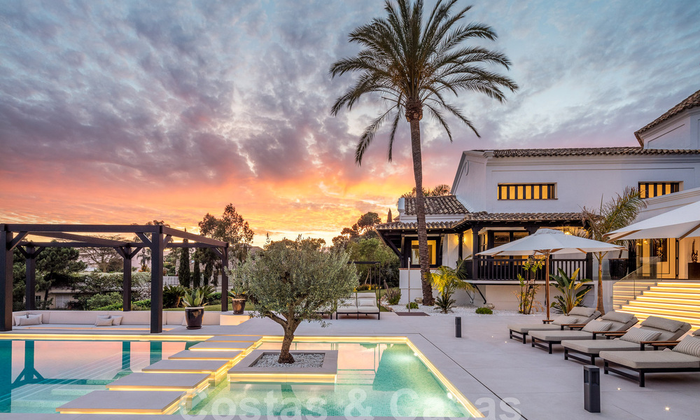 Paradisíaca villa boutique de estilo resort en venta en el exclusivo complejo de golf La Zagaleta, Benahavis - Marbella 53458