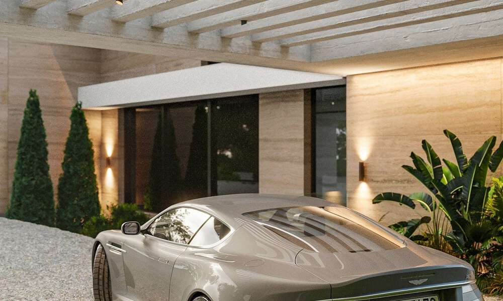 Nueva villa de diseño ultra lujosa en venta en urbanización privilegiada a un paso de campos de golf en Marbella - Benahavis 54647