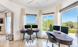 Villa de lujo en venta con amplias vistas al mar en las colinas de Mijas, Costa del Sol 54675 