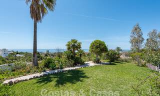 Villa de lujo en venta con amplias vistas al mar en las colinas de Mijas, Costa del Sol 54682 