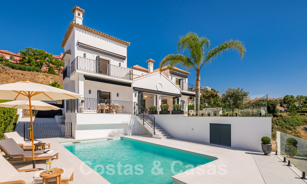 Prestigiosa villa de lujo en venta con magníficas vistas en las colinas de La Quinta, Benahavis - Marbella 54725
