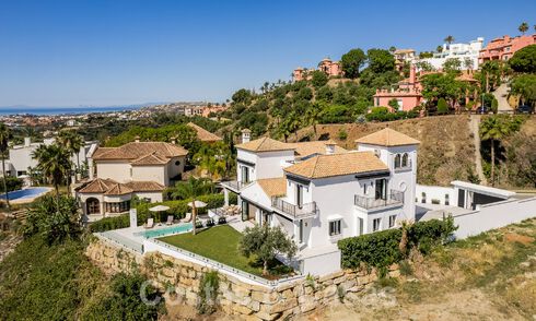 Prestigiosa villa de lujo en venta con magníficas vistas en las colinas de La Quinta, Benahavis - Marbella 54726