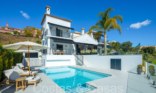 Prestigiosa villa de lujo en venta con magníficas vistas en las colinas de La Quinta, Benahavis - Marbella 64932 