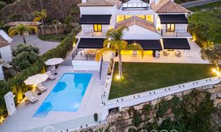 Prestigiosa villa de lujo en venta con magníficas vistas en las colinas de La Quinta, Benahavis - Marbella 64945 