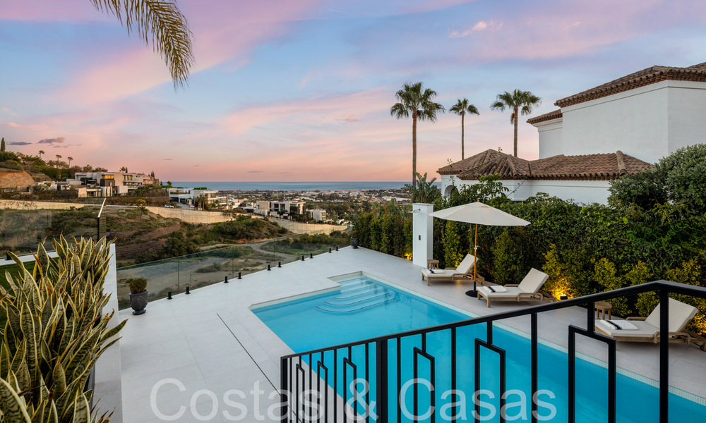 Prestigiosa villa de lujo en venta con magníficas vistas en las colinas de La Quinta, Benahavis - Marbella 64948