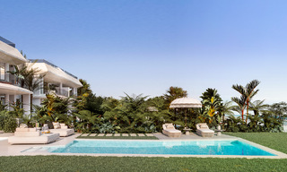 Exclusivo proyecto con 4 villas pareadas de lujo en venta, en primera línea de playa, en Marbella Este. ¡Gran descuento para la última villa! 53345 