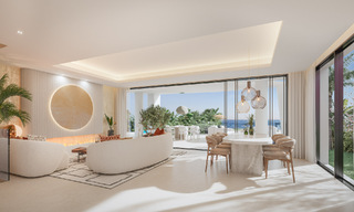 Exclusivo proyecto con 4 villas pareadas de lujo en venta, en primera línea de playa, en Marbella Este. ¡Gran descuento para la última villa! 53351 