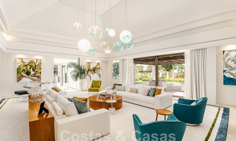 Majestuosa villa de estilo mediterráneo en venta en la urbanización cerrada de Sierra Blanca, en la Milla de Oro de Marbella 53721