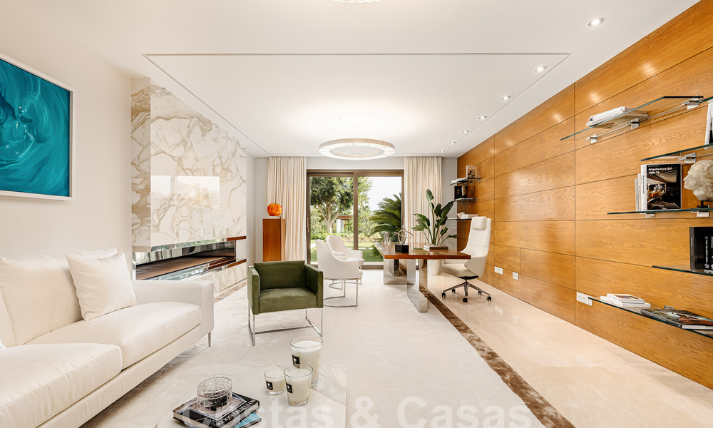 Majestuosa villa de estilo mediterráneo en venta en la urbanización cerrada de Sierra Blanca, en la Milla de Oro de Marbella 53722