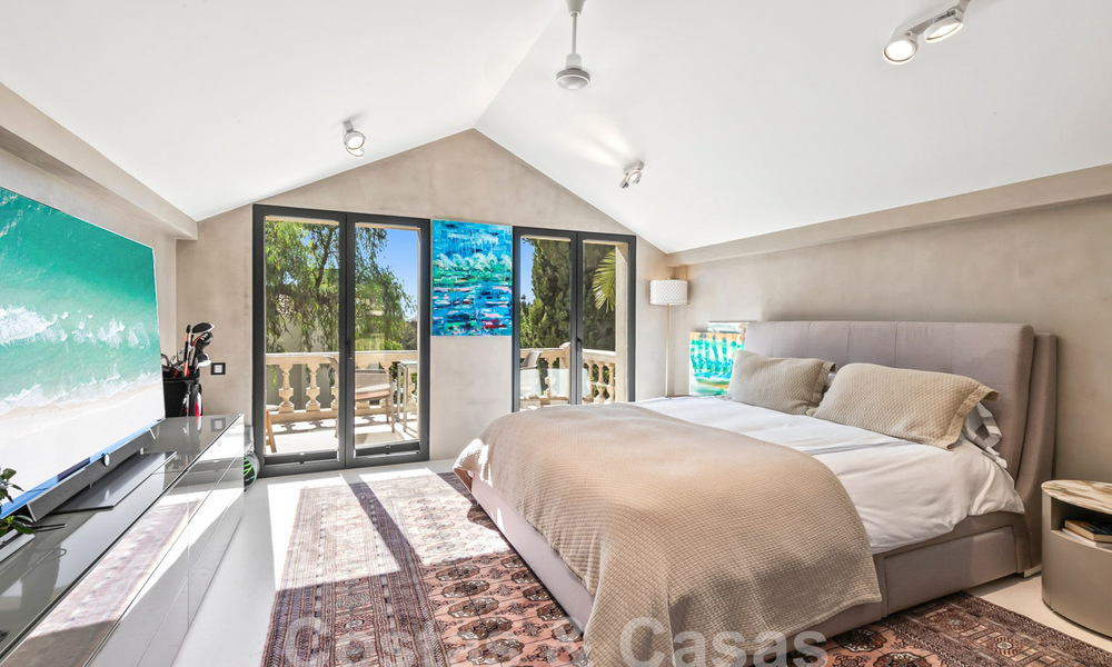 Villa rústica de lujo en venta con piscina privada climatizada al este de Marbella centro 55056
