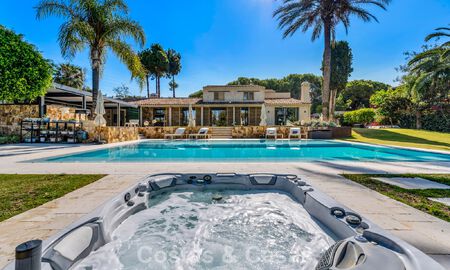 Villa rústica de lujo en venta con piscina privada climatizada al este de Marbella centro 786355