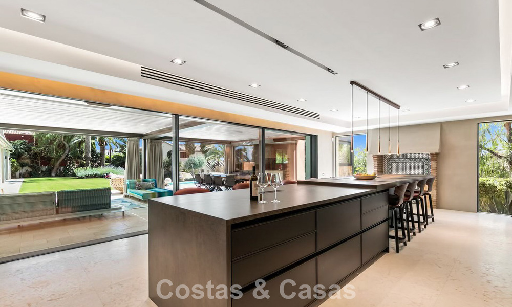 Villa rústica de lujo en venta con piscina privada climatizada al este de Marbella centro 786368