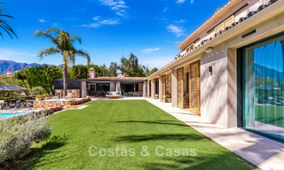 Villa rústica de lujo en venta con piscina privada climatizada al este de Marbella centro 786374 