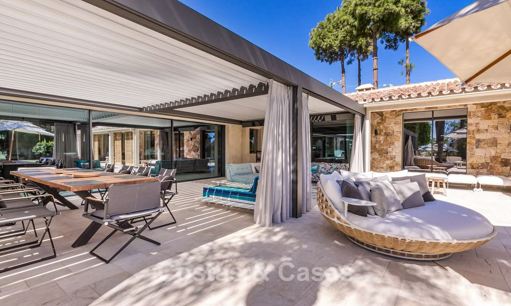 Villa rústica de lujo en venta con piscina privada climatizada al este de Marbella centro 786375