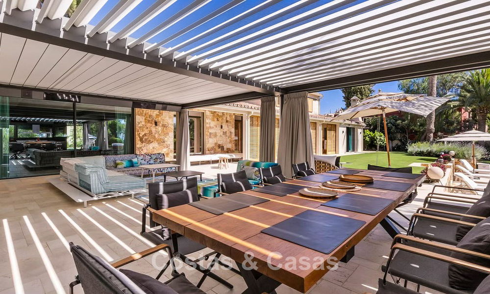 Villa rústica de lujo en venta con piscina privada climatizada al este de Marbella centro 786376