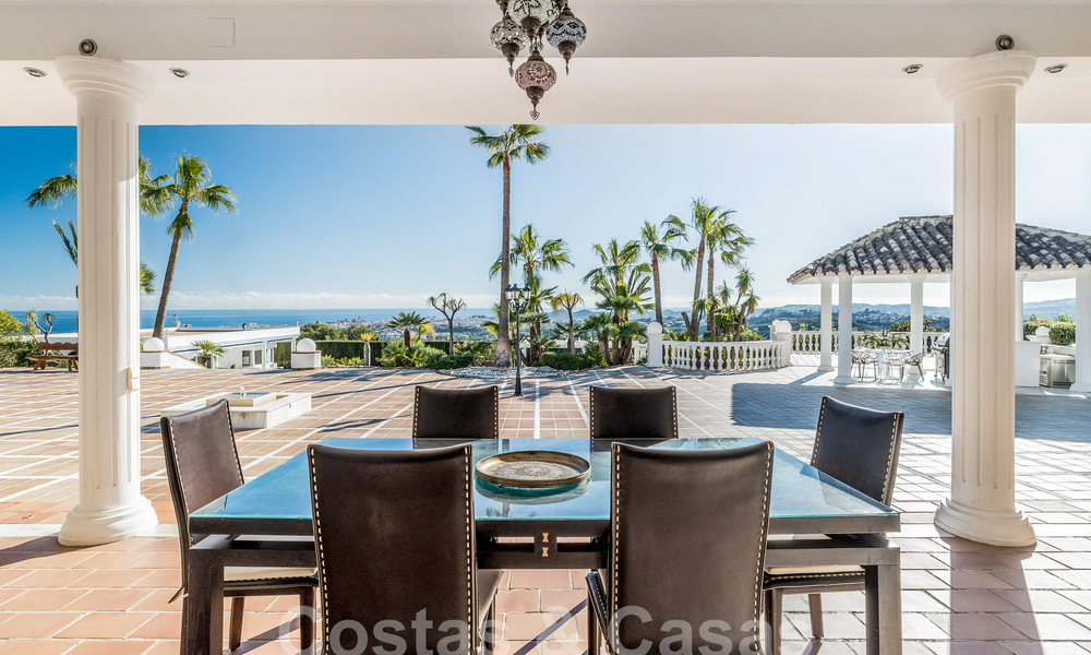 Espacioso mansión palaciego con impresionantes vistas al mar en venta cerca de Mijas Pueblo, Costa del Sol 53980