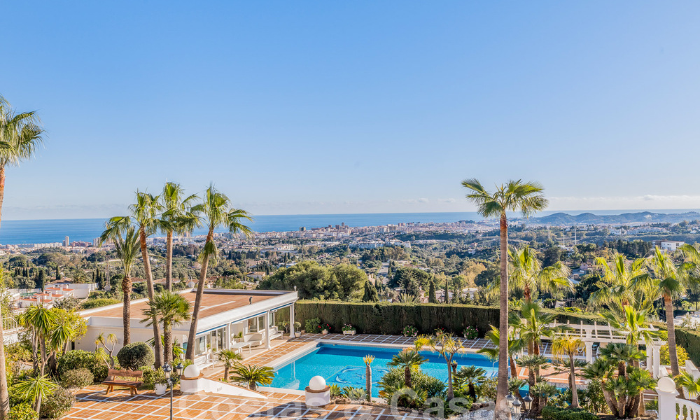 Espacioso mansión palaciego con impresionantes vistas al mar en venta cerca de Mijas Pueblo, Costa del Sol 53987