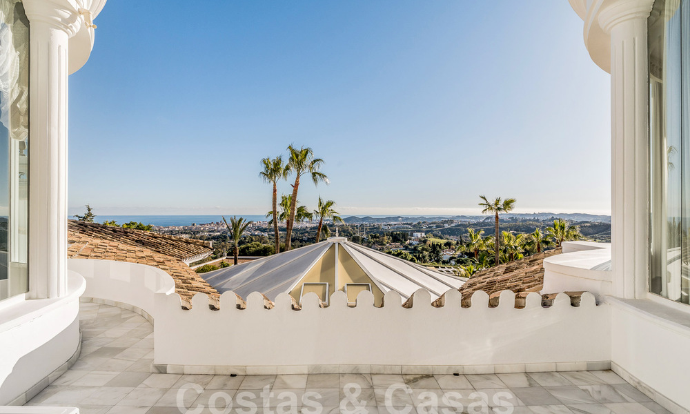 Espacioso mansión palaciego con impresionantes vistas al mar en venta cerca de Mijas Pueblo, Costa del Sol 53993