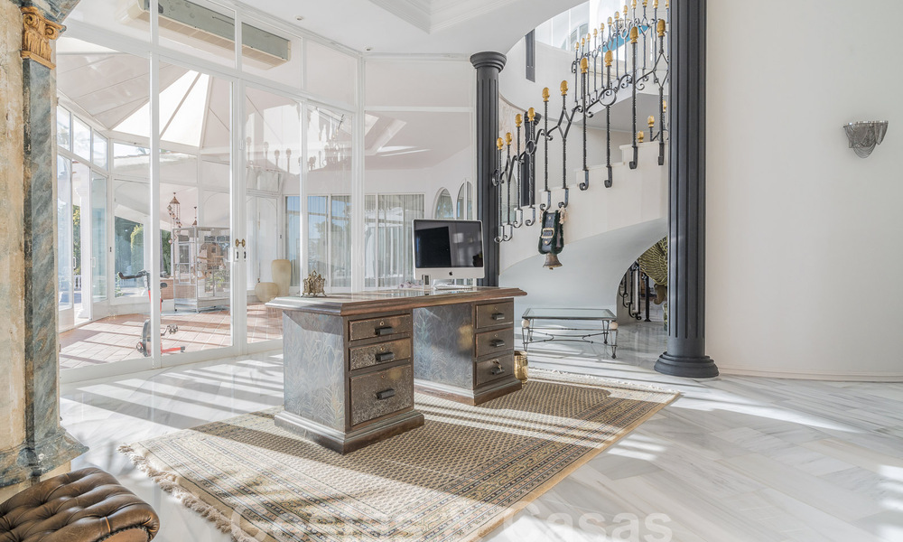 Espacioso mansión palaciego con impresionantes vistas al mar en venta cerca de Mijas Pueblo, Costa del Sol 53996