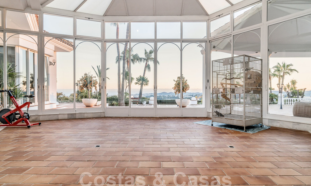 Espacioso mansión palaciego con impresionantes vistas al mar en venta cerca de Mijas Pueblo, Costa del Sol 54019