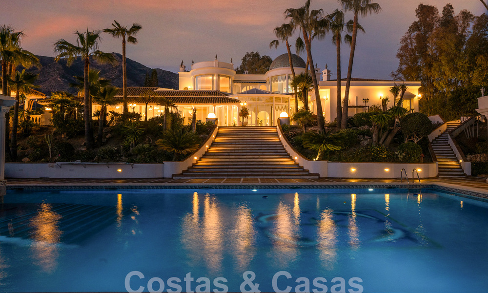 Espacioso mansión palaciego con impresionantes vistas al mar en venta cerca de Mijas Pueblo, Costa del Sol 54024
