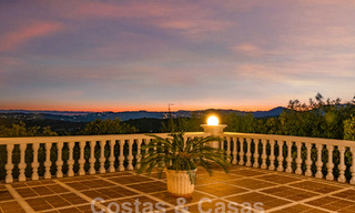Espacioso mansión palaciego con impresionantes vistas al mar en venta cerca de Mijas Pueblo, Costa del Sol 54028 