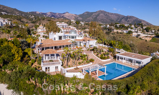 Espacioso mansión palaciego con impresionantes vistas al mar en venta cerca de Mijas Pueblo, Costa del Sol 54032 
