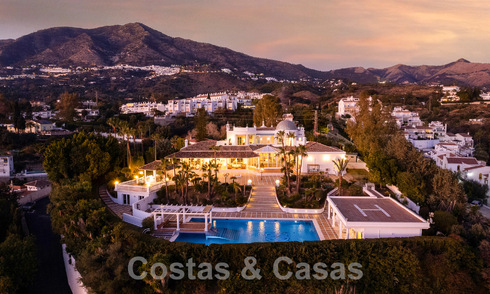 Espacioso mansión palaciego con impresionantes vistas al mar en venta cerca de Mijas Pueblo, Costa del Sol 54037