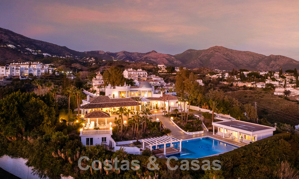 Espacioso mansión palaciego con impresionantes vistas al mar en venta cerca de Mijas Pueblo, Costa del Sol 54038