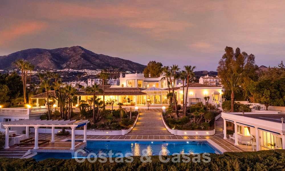 Espacioso mansión palaciego con impresionantes vistas al mar en venta cerca de Mijas Pueblo, Costa del Sol 54040