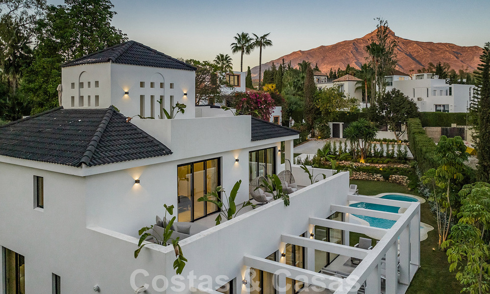 Villa de lujo modernizada en venta en el corazón del valle del golf de Nueva Andalucia, Marbella 62007