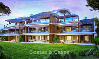 Nuevo! Apartamentos de lujo con diseño innovador en venta en un gran resort de naturaleza y golf en Marbella - Benahavis 54734 