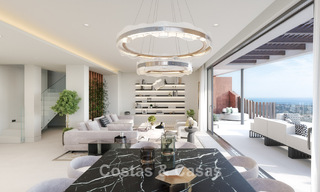 Nuevo! Apartamentos de lujo con diseño innovador en venta en un gran resort de naturaleza y golf en Marbella - Benahavis 54758 