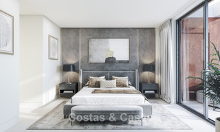Apartamentos de lujo con diseño innovador en venta en un gran resort de naturaleza y golf en Marbella - Benahavis 54763 