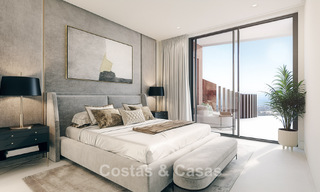 Apartamentos de lujo con diseño innovador en venta en un gran resort de naturaleza y golf en Marbella - Benahavis 54764 