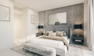 Apartamentos de lujo con diseño innovador en venta en un gran resort de naturaleza y golf en Marbella - Benahavis 54765 