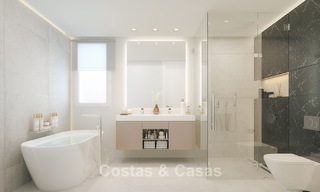 Apartamentos de lujo con diseño innovador en venta en un gran resort de naturaleza y golf en Marbella - Benahavis 54773 