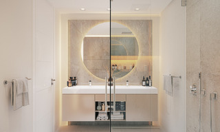 Apartamentos de lujo con diseño innovador en venta en un gran resort de naturaleza y golf en Marbella - Benahavis 54774 
