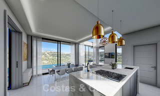 Nueva, moderna villa de lujo en venta con vistas panorámicas en Marbella - Benahavis 61435 