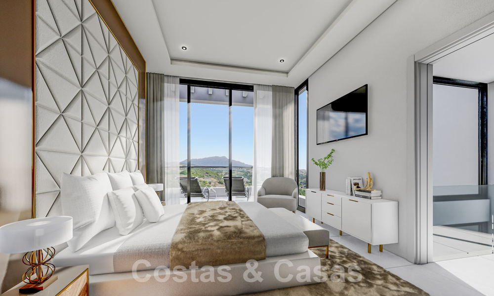 Nueva, moderna villa de lujo en venta con vistas panorámicas en Marbella - Benahavis 61437