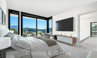 Nueva, moderna villa de lujo en venta con vistas panorámicas en Marbella - Benahavis 61440 
