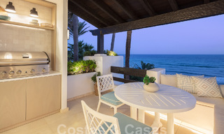 Prestigioso ático en venta con vistas frontales al mar en Puente Romano en la Milla de Oro de Marbella 55065 