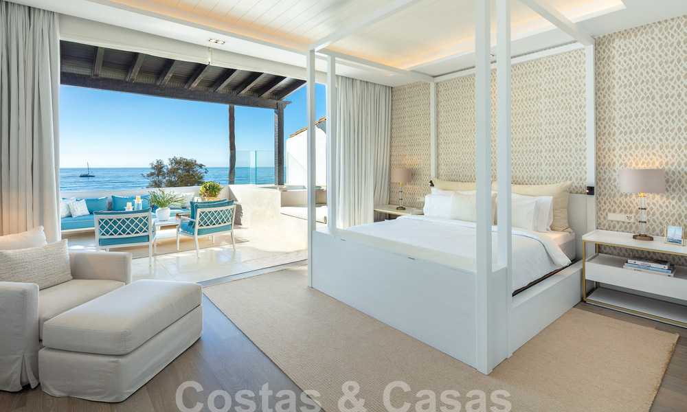 Prestigioso ático en venta con vistas frontales al mar en Puente Romano en la Milla de Oro de Marbella 55071